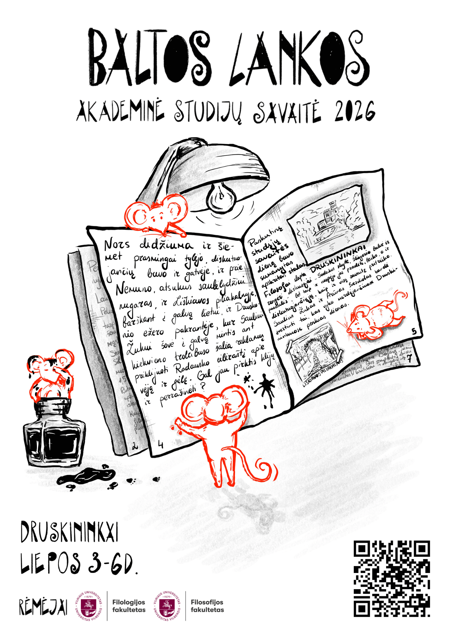 Akademine baltos lankos 2026